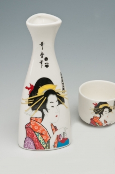 Sake Set Kita Dekor Geisha